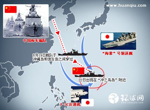 日媒：中國(guó)艦炮極有可能轟擊爆破沖之鳥島(圖)